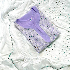 GALA BOOTI KURTI WITH SHARARA WITH DUPATTA