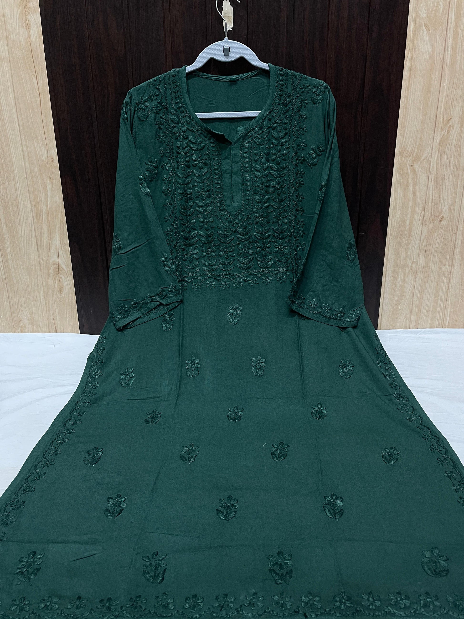 RAYON SQUARE EMBROIDERY KURTI