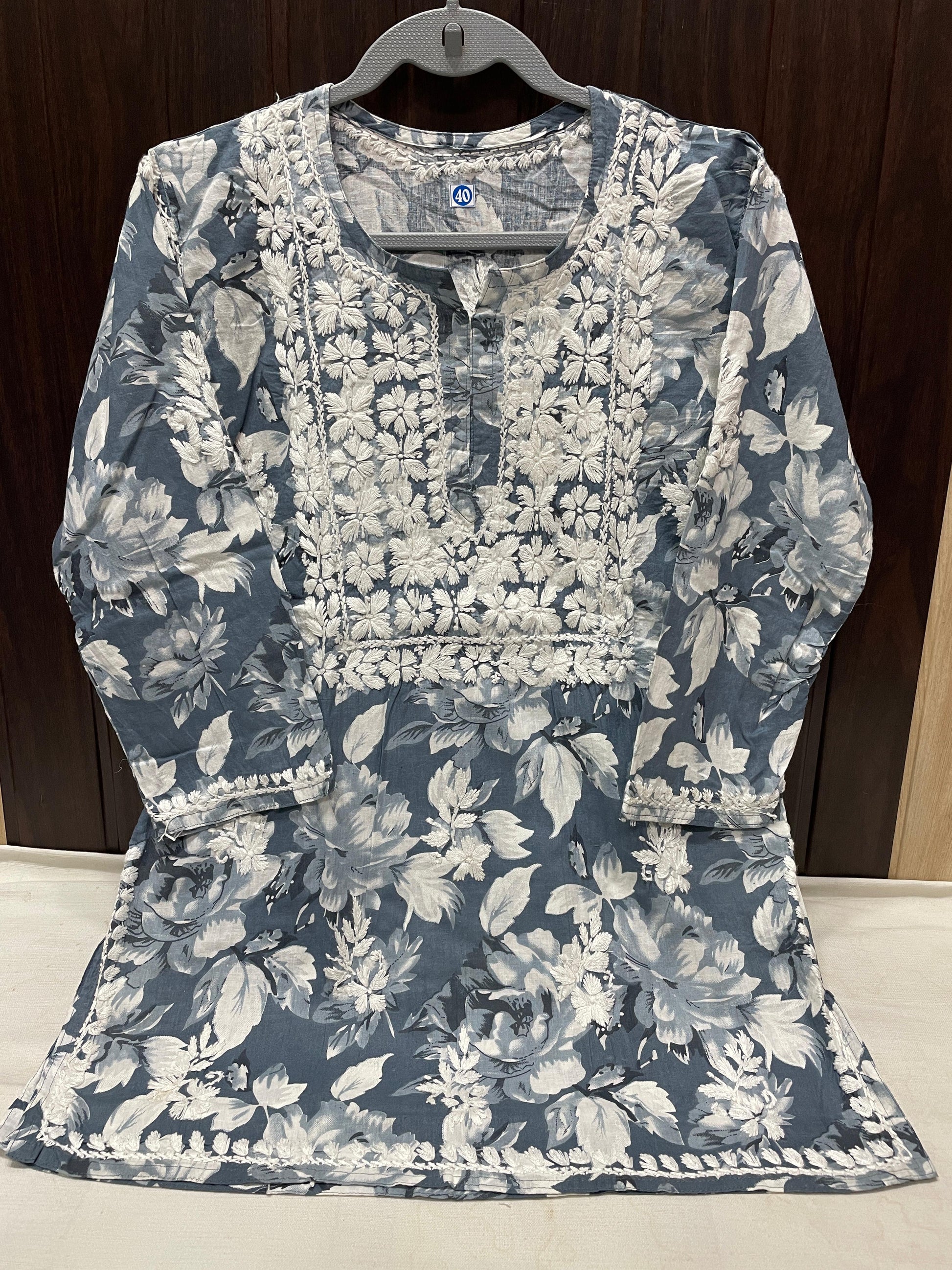 MALMAL SHORT KURTI