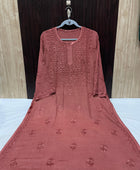 RAYON SQUARE EMBROIDERY KURTI