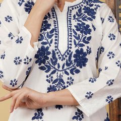 CHANDERI CO-ORD SET WITH  COLOUR THREAD WITH FREE GIFT 💝  INSIDE