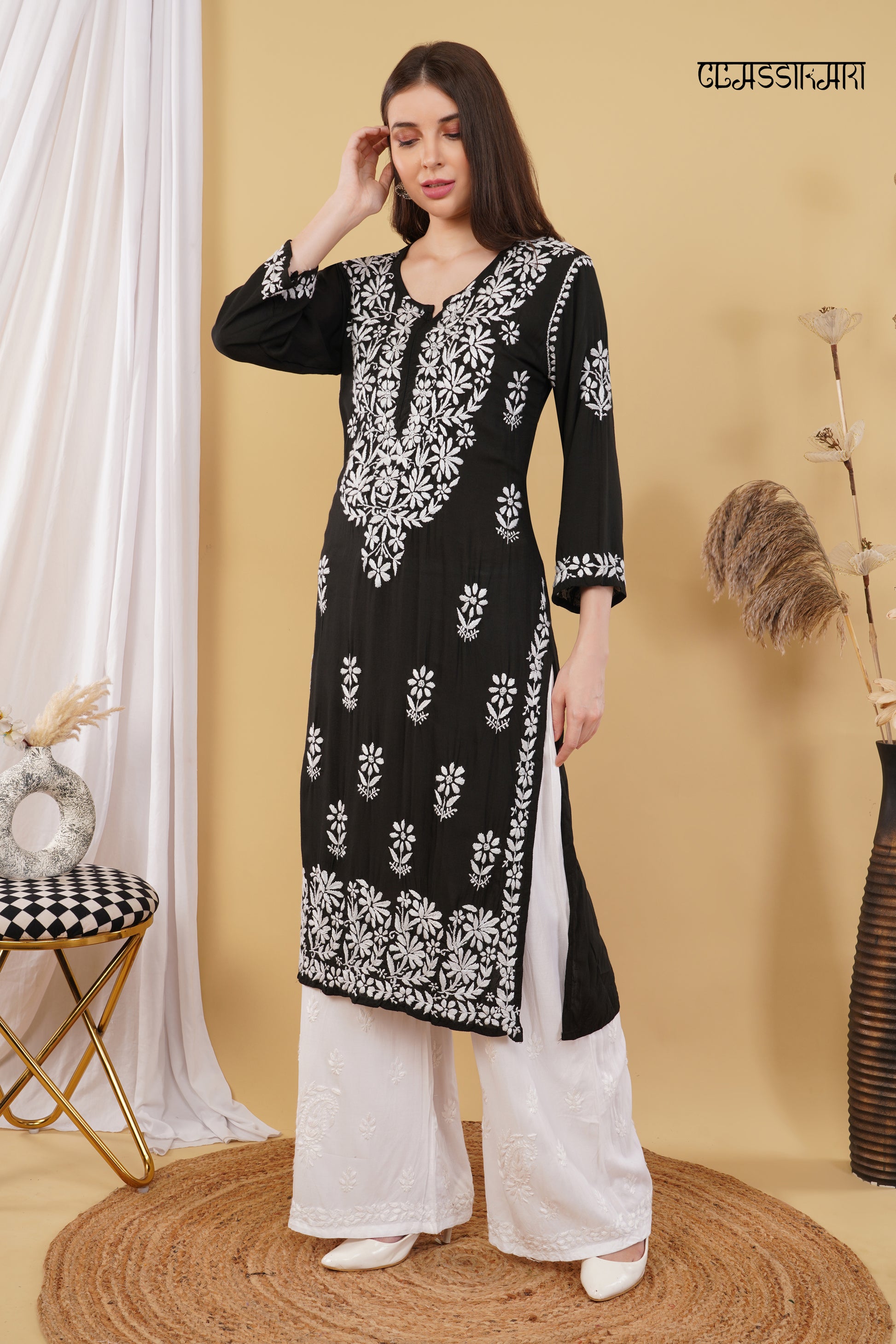 MODAL HEAVY KURTI WITH FREE GIFT 💝 INSIDE