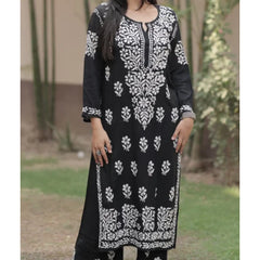 Evander Embroidery Rayon Co-ord Set