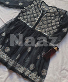 PICK ANY (2) SHORT MIROR KURTIES OF FRONT WORK