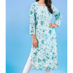 Neitra hand-embroidered malmal Kurti