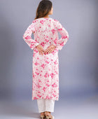 Neitra hand-embroidered malmal Kurti