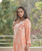 JANNAT MODAL KURTI WIT HEAVY EMBROIDERY