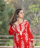 JANNAT MODAL KURTI WIT HEAVY EMBROIDERY