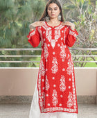 JANNAT MODAL KURTI WIT HEAVY EMBROIDERY