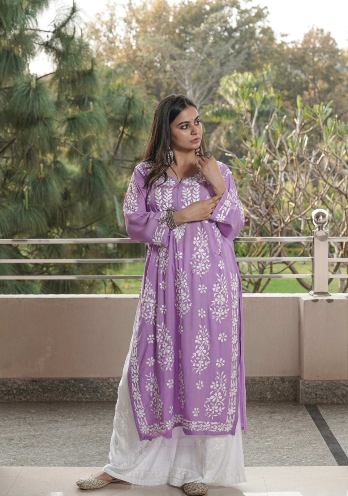 JANNAT MODAL KURTI WIT HEAVY EMBROIDERY