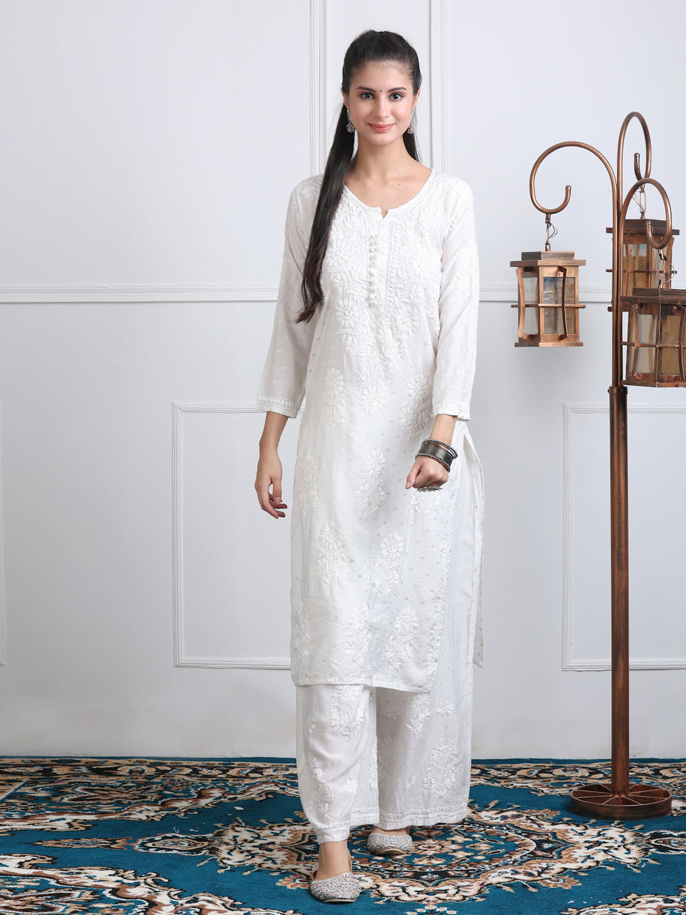 PREMIUM CHANDERI SET – CLASSIKARI