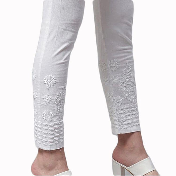 HAND EMBROIDERED LYCRA PANT