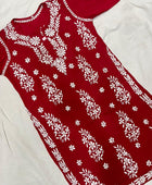 JANNAT MODAL KURTI WIT HEAVY EMBROIDERY