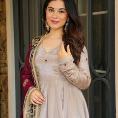 PREMIUM ISHANI DESIGNER READYMADE GOWN-DUPATTA