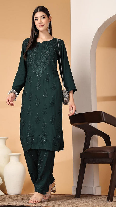 RAYON CHANDNI MUKAISH SET