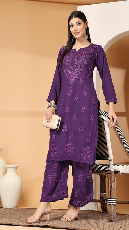 RAYON CHANDNI MUKAISH SET