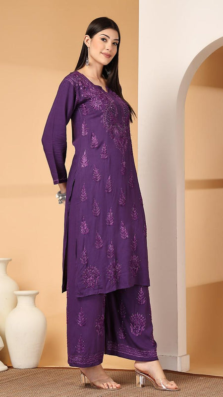 RAYON CHANDNI MUKAISH SET