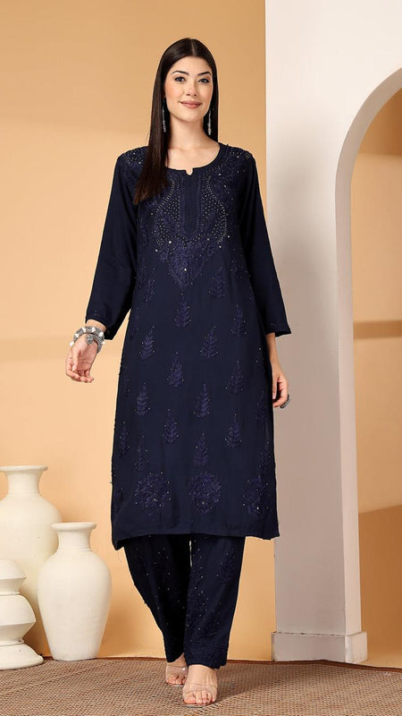 RAYON CHANDNI MUKAISH SET