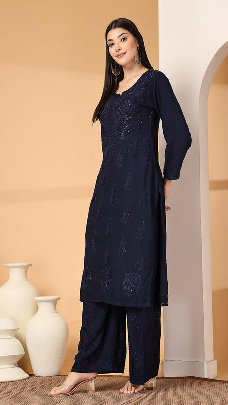 RAYON CHANDNI MUKAISH SET