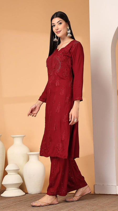 RAYON CHANDNI MUKAISH SET