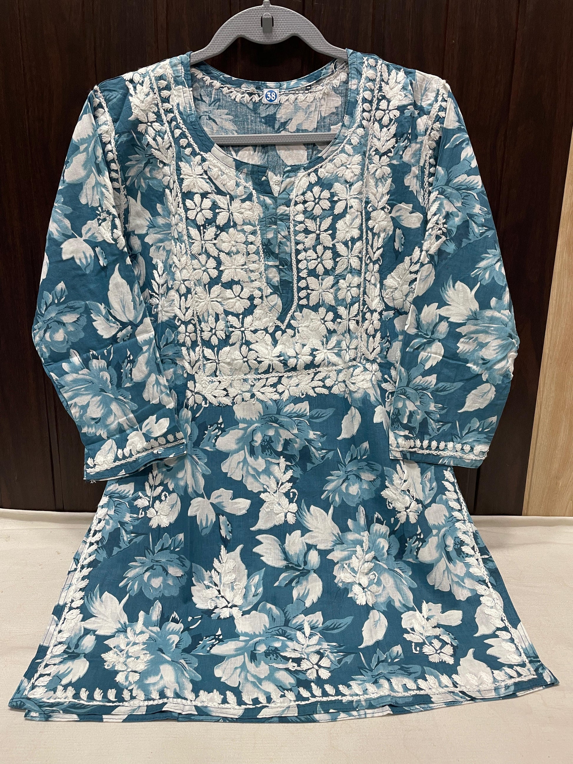 MALMAL SHORT KURTI