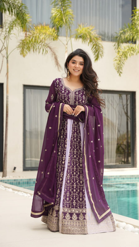PREMIUM DESIGNER READYMADE GOWN-DUPATTA COLLECTIONS 2025