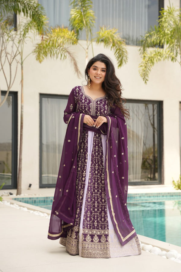 PREMIUM DESIGNER READYMADE GOWN-DUPATTA COLLECTIONS 2025