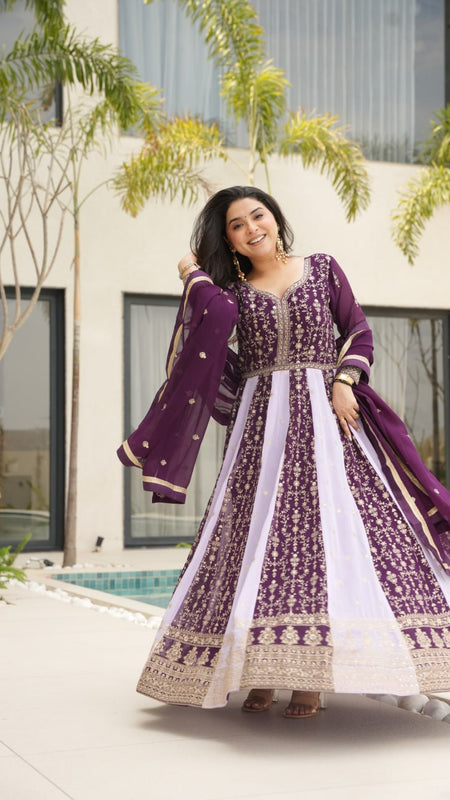 PREMIUM DESIGNER READYMADE GOWN-DUPATTA COLLECTIONS 2025