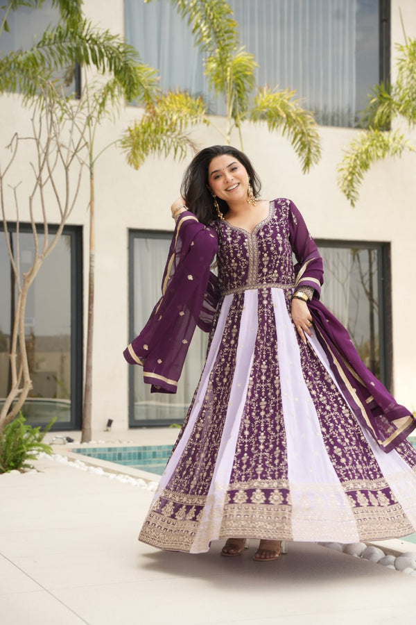 PREMIUM DESIGNER READYMADE GOWN-DUPATTA COLLECTIONS 2025
