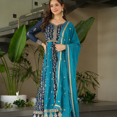 PREMIUM DESIGNER READYMADE GOWN-DUPATTA COLLECTIONS 2025