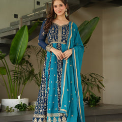 PREMIUM DESIGNER READYMADE GOWN-DUPATTA COLLECTIONS 2025