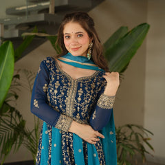 PREMIUM DESIGNER READYMADE GOWN-DUPATTA COLLECTIONS 2025