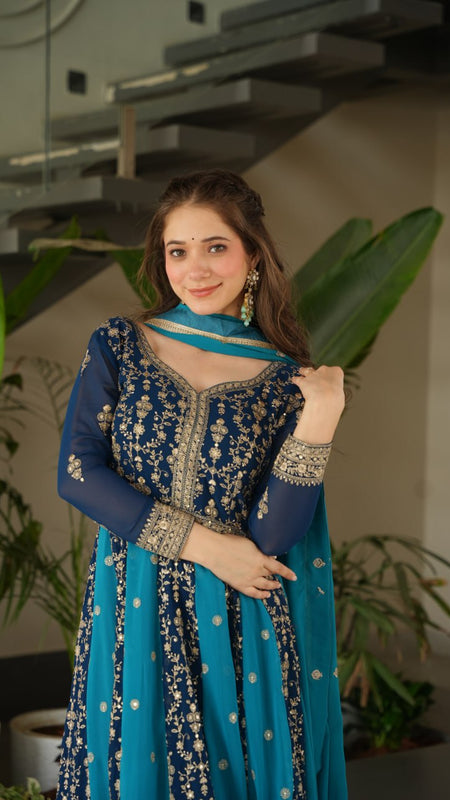 PREMIUM DESIGNER READYMADE GOWN-DUPATTA COLLECTIONS 2025