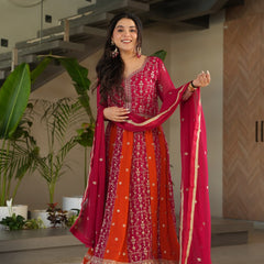 PREMIUM DESIGNER READYMADE GOWN-DUPATTA COLLECTIONS 2025