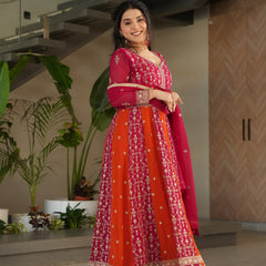 PREMIUM DESIGNER READYMADE GOWN-DUPATTA COLLECTIONS 2025