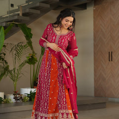 PREMIUM DESIGNER READYMADE GOWN-DUPATTA COLLECTIONS 2025