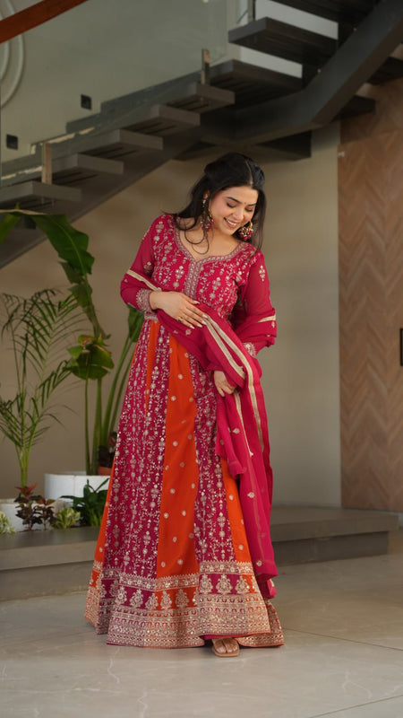 PREMIUM DESIGNER READYMADE GOWN-DUPATTA COLLECTIONS 2025