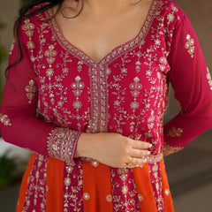 PREMIUM DESIGNER READYMADE GOWN-DUPATTA COLLECTIONS 2025