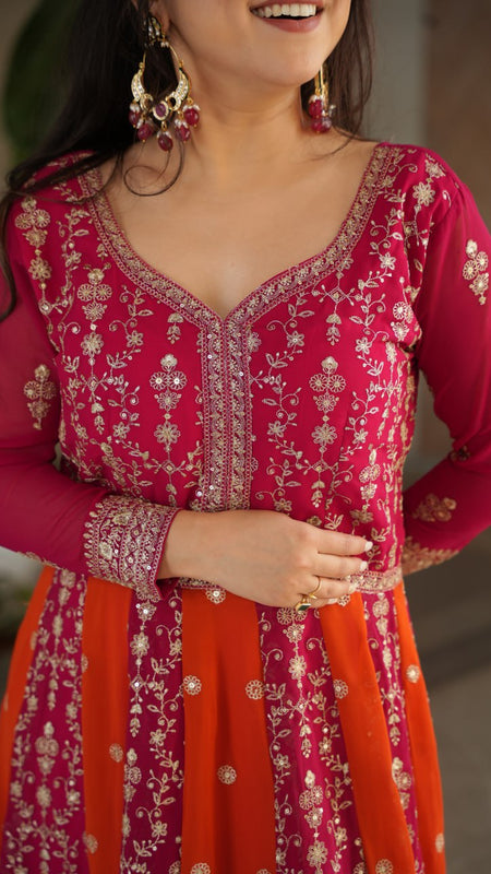 PREMIUM DESIGNER READYMADE GOWN-DUPATTA COLLECTIONS 2025