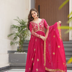 PREMIUM DESIGNER READYMADE GOWN-DUPATTA COLLECTIONS
