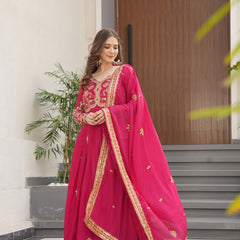 PREMIUM DESIGNER READYMADE GOWN-DUPATTA COLLECTIONS