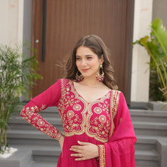 PREMIUM DESIGNER READYMADE GOWN-DUPATTA COLLECTIONS