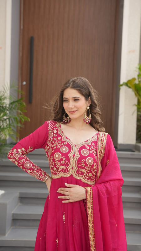 PREMIUM DESIGNER READYMADE GOWN-DUPATTA COLLECTIONS