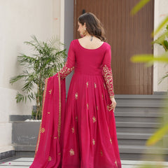 PREMIUM DESIGNER READYMADE GOWN-DUPATTA COLLECTIONS