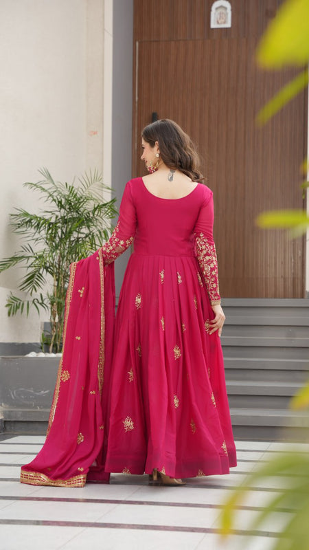 PREMIUM DESIGNER READYMADE GOWN-DUPATTA COLLECTIONS
