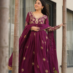 PREMIUM DESIGNER READYMADE GOWN-DUPATTA COLLECTIONS