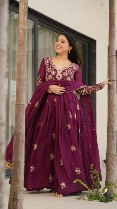 PREMIUM DESIGNER READYMADE GOWN-DUPATTA COLLECTIONS