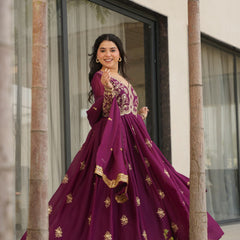 PREMIUM DESIGNER READYMADE GOWN-DUPATTA COLLECTIONS