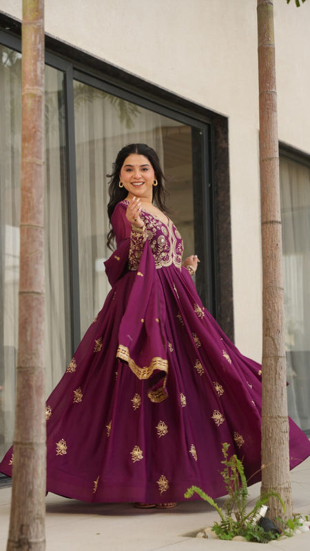PREMIUM DESIGNER READYMADE GOWN-DUPATTA COLLECTIONS