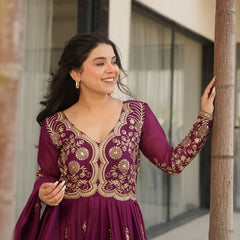 PREMIUM DESIGNER READYMADE GOWN-DUPATTA COLLECTIONS